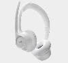 ZONE 300, Logitech wireless Bluetooth headphone, Mic, Up to 16 hrs, WHITE USB - EMEA28-935, 50-20KHz,30 mm L981-001417