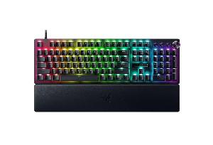 RZ03-03940100-R3M1, Razer Keyboard Huntsman V2 TKL RGB 87key Red Switch USB EN, black