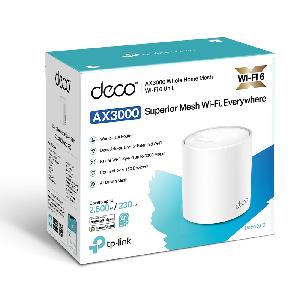 Deco X50(1-pack) AX3000 Whole Home Mesh WiFi 6 Unit 3.0 Gbps