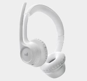 ZONE 300, Logitech wireless Bluetooth headphone, Mic, Up to 16 hrs, WHITE USB - EMEA28-935, 50-20KHz,30 mm L981-001417