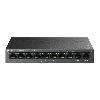  LS110P, TPLINK, Switch, 10-Port 10/100Mbps Desktop Switch with 8-Port 802.3at PoE+, 96W.