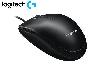 M100, Logitech Optical Mouse, Black, 1000± DPI, 3 Buttons, 90 g, 1.8m USB 1Y (L910-006652 )