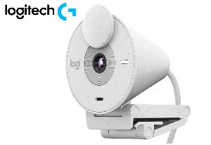 Brio 300 LOGITECH  Full HD webcam 1080p/30fps, 2MP, microphone , OFF-WHITE - USB 1.5 m L960-001442