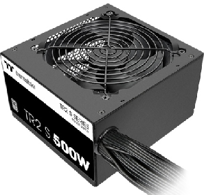 TR2 S, 500W, ThermalTake, Power Supply, ATX 2.3, A-PFC, 12cm, EU, 80 PLUS White, 230V, PS-TRS-0500NPCWEU-2
