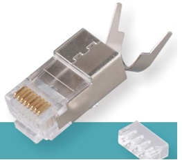 RJ45,8P/8C,STP,Cat7,22Awg  Lan Connector,Jack