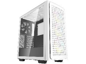 CK560 WH, Deepcool, Mid-Tower Case, 7 Slots, USB3.0×2,Audio×1,TypeC×1,Front: 3×120mm,Rear: 1×140mm