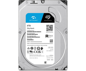 SkyHawk ST8000VX010, SEAGATE, HDD, 8TB Surveillance HDD SATA 3.5' 6Gb/s 256MB 5400rpm, 2 years warranty.