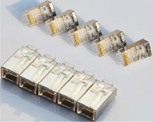 RJ45,8P/8C,FTP,Cat5,24Awg  Lan Connector,Jack