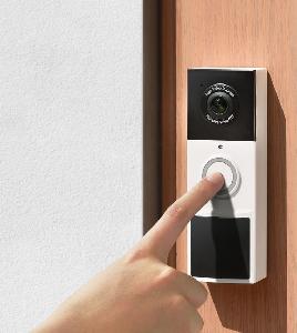 Tapo Tapo D210, TPLINK, Video Doorbell Camera Tapo, D100C, 2K 3MP (2304×1296), 2.4GHz, 6400mAh rechargeable, 230 days battery