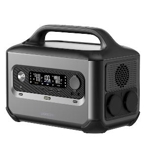  GS600 , UGREEN, Power Bank,  PowerRoam, 680Wh, USB-C, USB-A, AC, Wifi, BT, Power Station, Black .