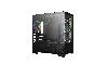 CG380 3F, DEEPCOOL CASE, ITX/Micro-ATX, 5 Slots,USB3.0 x2/Gen2 Type-C x1/Audio/Mic x1, ABS+SPCC+Tempered Glass