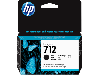  712, HP, Ink Cartridge, 3ED70A, 38ml Black.
