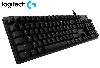 G512, LOGITECH Corded LIGHTSYNC Mechanical Gaming Keyboard CARBON-TACTILE  RUS Keyboard USB(L920-009351)