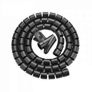  OT1102ABK-5M, UNITEK, Cable Organizer Spiral Wrap with Clamp 22 mm 5.0m.