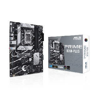 B760-PLUS, ASUS PRIME LGA1700, 4xSATA, DDR5, 3xM.2, 2x2 Type-C,Thunderbolt,HDMI DP VGA 90MB1EF0-M1EAY0