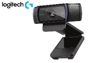 C920 Pro LOGITECH HD Webcam 1080 p/30 fps - 720p/ 30 fps, 3MP, Mic - USB 1.5 m, L960-001055