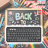  K380s, LOGITECH, Keyboard, PEBBLE KEYS, Bluetooth, GRAY.