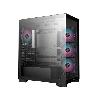  CG580 4F, DEEPCOOL, CASE, Black, ATX, 4×ARGB 120mm, AIO 360mm, Air 176mm, GPU 410mm, 3.5"x2, USB3.0×2 Gen2 Type-C×1, Audio c