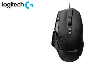 G502 X, Logitech gaming mouse, DPI 100–25,600,  89 grams USB 1.8m, BLACK (L910-006138)