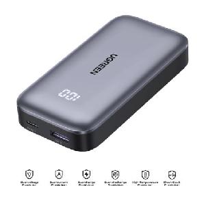  25185, UGREEN, Power Bank, Nexode, 10000mAh, USB Type-C, USB, Grey .