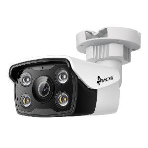  VIGI C350(2.8mm), TPLINK, Camera, 5MP Outdoor Full-Color Bullet1/2.7CMOS F1.6,IP67,H.265+ 2 Way Audio,SD Card up to 512G PoE