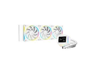 LM360 WH, DeepCool Liquid Cooler, Pump Speed: 3400 RPM, 120mm Fan Speed 400~2400 RPM, 4-pin PWM
