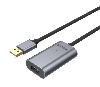 Y-274. UNITEK, 20M USB 2.0 Aluminium Extension Cable