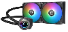  TH280 V2 ARGB Sync, THERMALTAKE, Liquid AIO Cooler, Universal, 317mm, TDP 355W, PWM 500~1800RPM, ≤34.7dB, 3+4+3-pin, ARGB, B
