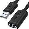 Y-C428GBK Unitek 1M USB2.0 Extension AM/AF Cable, 480Mbps, 0.25Y