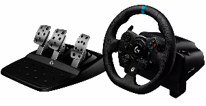 G923 LOGITECH Racing Wheel and Pedals - PC/XB - BLACK - USB - L941-000158