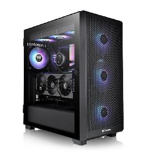 S250 TG ARGB, ThermalTake Mid Tower Chassis 4x120 ARGB, 2 x 3.5”, 2 x 2.5, USB 3.0 x 2, HD Audio  CA-1Y6-00M1WN-00