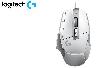 G502 X, Logitech gaming mouse, DPI 100–25,600,  89 grams USB 1.8m WHITE (L910-006146 )