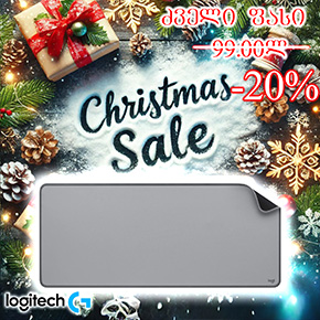 LOGITECH Mouse Pad Desk Mat Studio Series - MID GREY (L956-000052)