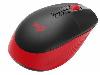  M190, Logitech, Mouse, L910-005908 USB Wireless 1000 dpi 3 Button, 1xAA-18 month 89,9g Red/Black.