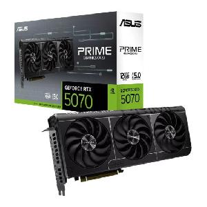 PRIME-RTX5070-O12G, ASUS PRIME GeForce RTX™ 5070 12GB GDDR7 OC Edition, HDMI, 3x DP, 750W 90YV0M10-M0NA00