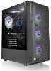  S200 TG ARGB, THERMALTAKE, CASE, Black, ATX, 3x120mm ARGB Fans, AIO 360mm, air 166mm, GPU 330mm, 2x3.5”, USB 3.0x2, Audio+mi