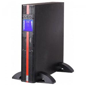  MRT-2000, POWERCOM, UPS, 2000VA/2000W,On-Line,2xSchuko,208-240VAC,12V7Ahx6,USB,Sinewave,Rack Mount,Black.