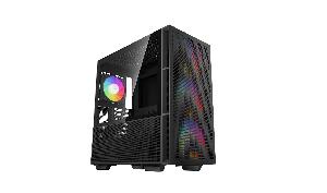 CH560, Deepcool, Mid-Tower Case, 7 Slots, USB3.0×2,Audio×1,TypeC×1,Front: 3×140mm,Rear: 1×120mm