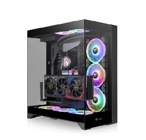  CTE E550 TG, THERMALTAKE, CASE, CTE E550 TG Mid Tower Chassis, Case, Black.