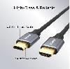 C139W,UNITEK 3M HDMI2.1 Male to Male Cable (8K 60Hz), Space Grey + Black