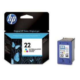 C9352AE, HP 22, Tri-Color Ink Cartridge