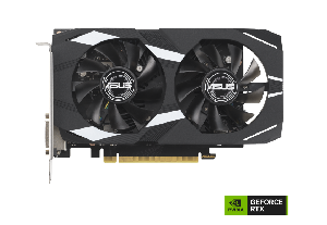 DUAL-RTX3050-O6G, ASUS PCI Express 4.0, 6GB GDDR6, 96-bit, 450W, DVI-D, HDMI, DisplayPort