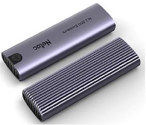  WH51,NETAC,USB Adapter,M.2 NVMe/SATA SSD Case,USB3.1 Gen2 10Gb/s M-Key NVMe & SATA, C to C and C to A cable. 
