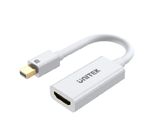  Y-6331, UNITEK, Adapter, 20CM Mini DisplayPort to HDMI Female Adapter (4K).