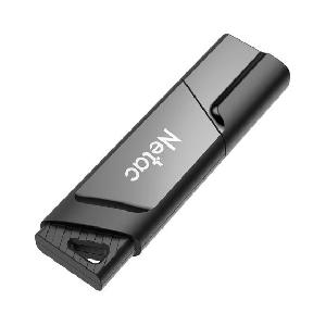  U336, NETAC, Flash Memory, 64GB USB3.2, Write protection,Black .