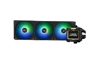 TR-FW-360-B-ARGB THERMAL RIGHT FROZEN WARFRAME 360 BLACK ARGB AIO CPU Cooler  Pump Speed：3000 RPM 
