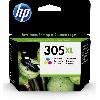  305XL, HP, Ink Cartridge, Tri-color (High Yield).