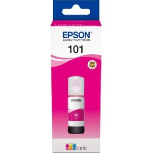  101 - C13T03V34A, EPSON, Ink, Magenta Ink Bottle 70ml.