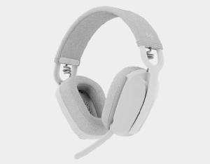 LOGITECH Zone Vibe 100 WHITE wireless headphones, Bluetooth 5.2,  USB-C charging cable 1m,  L981-001219