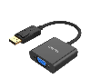 Y-5118E, UNITEK, 0.2m Display Port Male to VGA Female Adapter